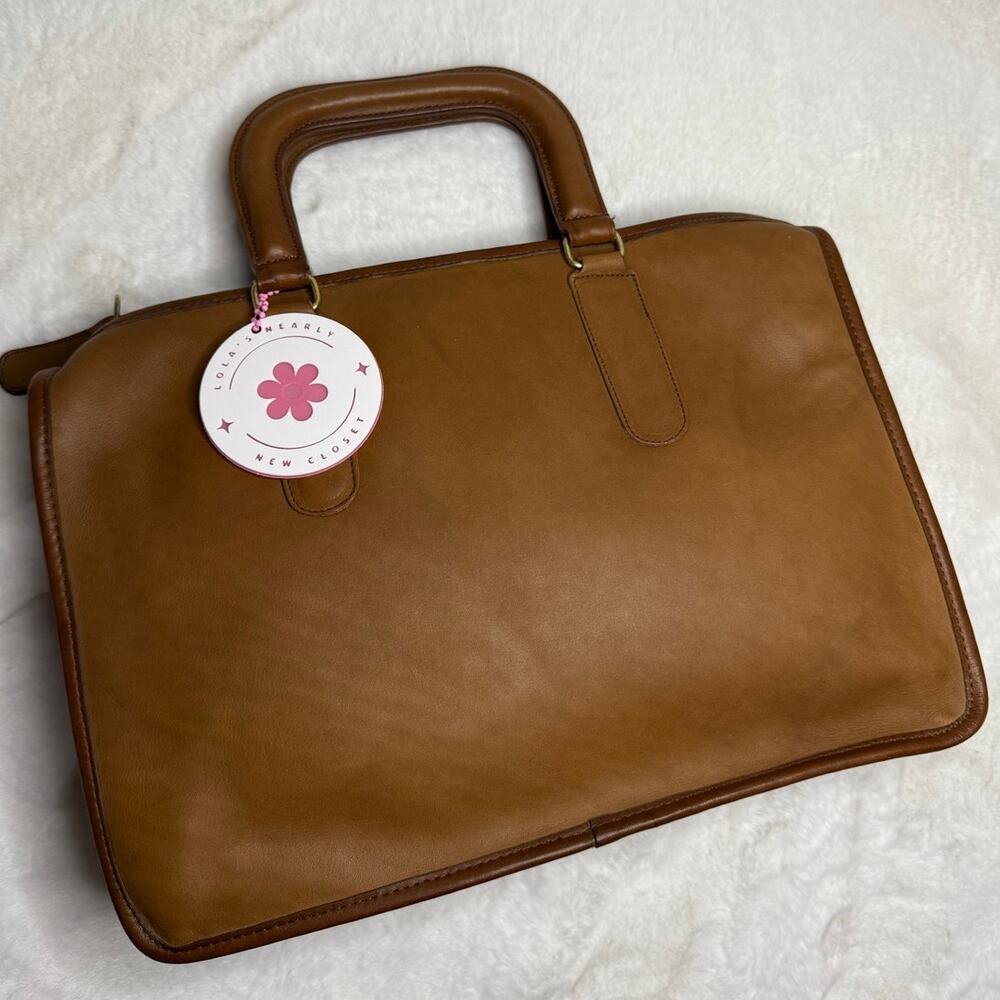 Vintage Coach 9430 Slim Glue-on Satchel - Picture 2 of 10